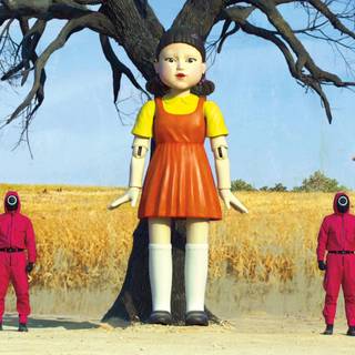 Squid Game Chromebook wallpaper