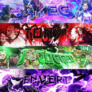 YouTube anime banner wallpaper