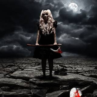 Heartbroken girl wallpaper