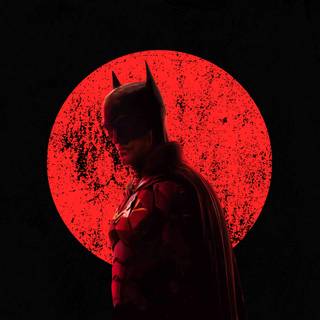 Aesthetic Batman desktop wallpaper