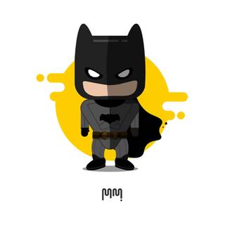 Aesthetic Batman desktop wallpaper