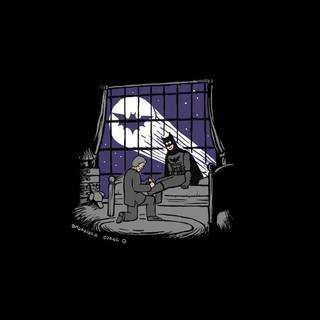 Aesthetic Batman desktop wallpaper