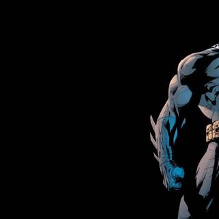 Aesthetic Batman desktop wallpaper