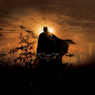 Aesthetic Batman desktop wallpaper