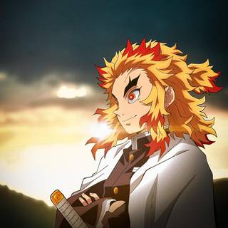 Rengoku Kyojuro 4k Android wallpaper