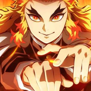 Rengoku Kyojuro 4k Android wallpaper