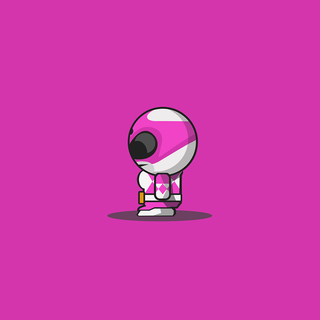 Power Ranger pink computer wallpaper