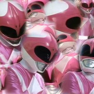 Power Ranger pink computer wallpaper