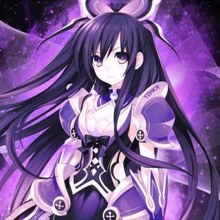 Purple anime horizontal wallpaper