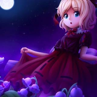 Purple anime horizontal wallpaper