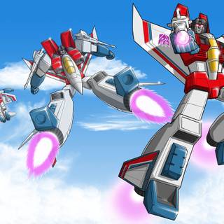 G1 Transformers Starscream desktop wallpaper