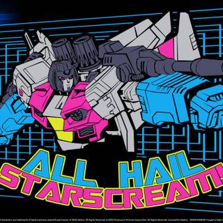 G1 Transformers Starscream desktop wallpaper