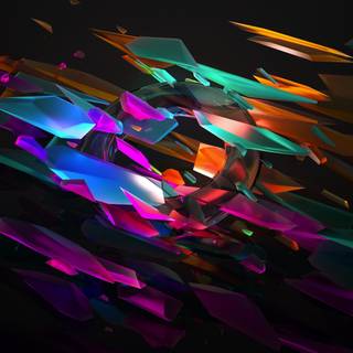 Cool shapes wallpaper