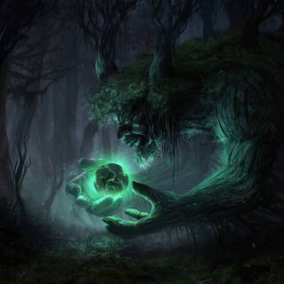 Dark creatures wallpaper