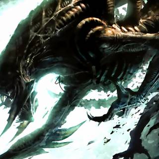 Dark creatures wallpaper