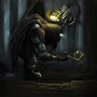 Dark creatures wallpaper