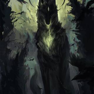 Dark creatures wallpaper