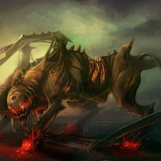 Dark creatures wallpaper