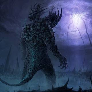 Dark creatures wallpaper