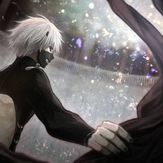 Anime forest PS4 wallpaper