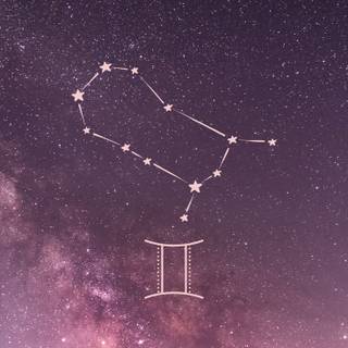 Gemini constellation wallpaper