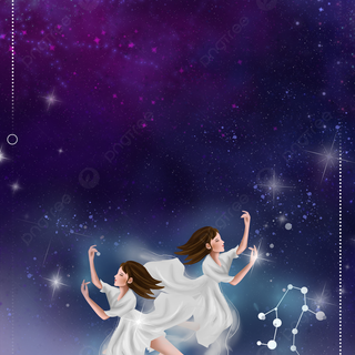 Gemini constellation wallpaper
