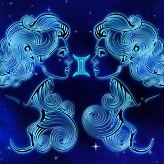 Gemini constellation wallpaper