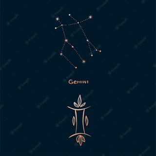 Gemini constellation wallpaper