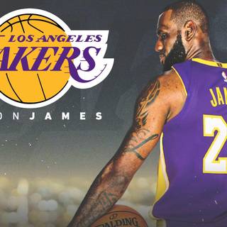 LA Lakers 2023 desktop wallpaper