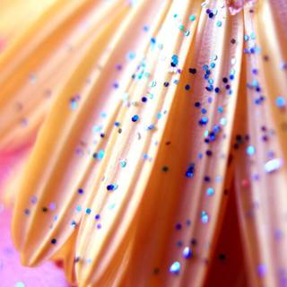 Glittery spring wallpaper