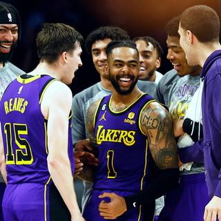 LA Lakers 2023 desktop wallpaper