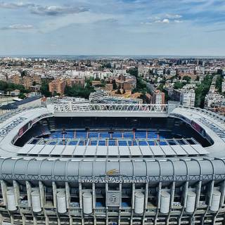 Santiago Bernabeu stadium PC wallpaper