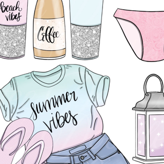 Summer girl vibes wallpaper