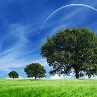 Cool summer landscapes wallpaper