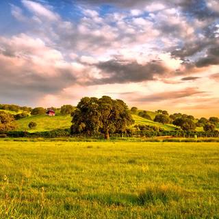 Cool summer landscapes wallpaper