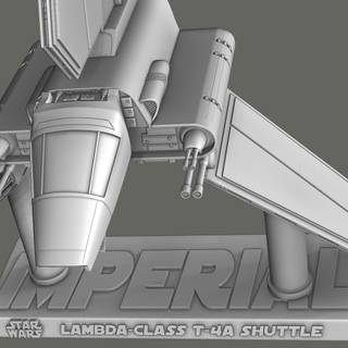 Imperial Lambda Shuttle wallpaper