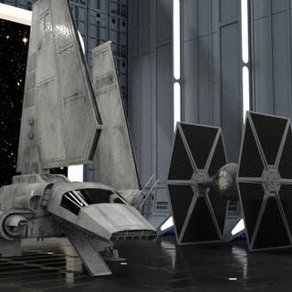 Imperial Lambda Shuttle wallpaper