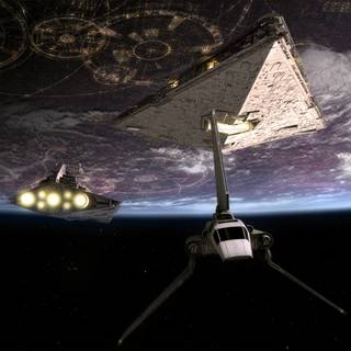 Imperial Lambda Shuttle wallpaper