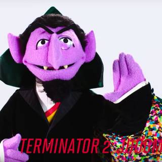 Sesame Street Count Von Count wallpaper