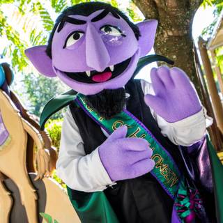 Sesame Street Count Von Count wallpaper