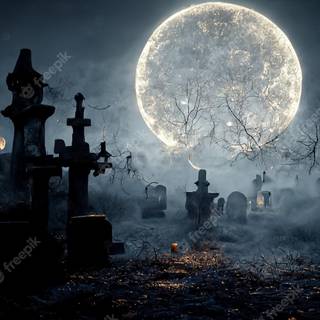 Evil ghost wallpaper