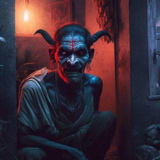 Evil ghost wallpaper