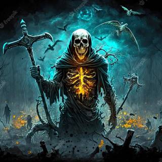 Evil ghost wallpaper