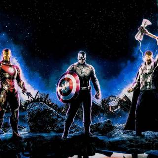 Marvel Trio wallpaper