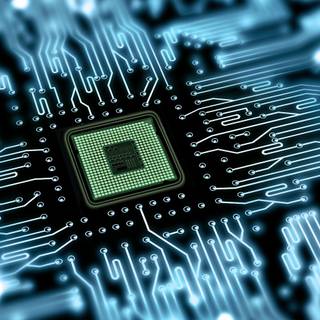 Computer chips wallpaper