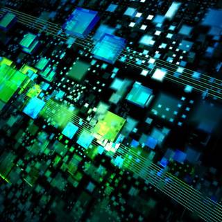 Computer chips wallpaper