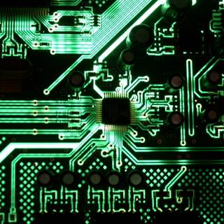 Computer chips wallpaper