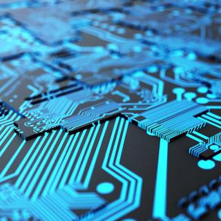 Computer chips wallpaper