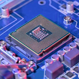 Computer chips wallpaper