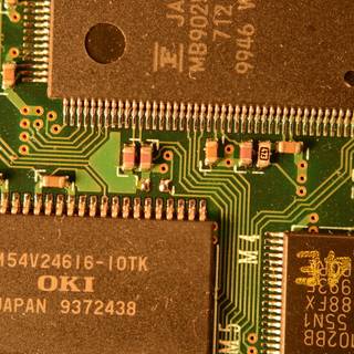 Computer chips wallpaper